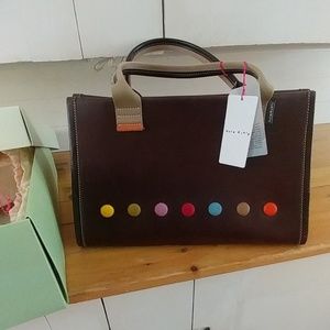Orla Kiely leather purse